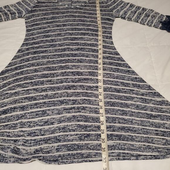 J Gee small womens blue and white striped dress - Picture 8 of 11